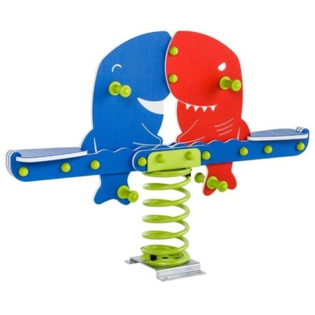 Balancín muelle doble TIBURONES