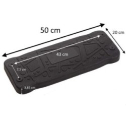 Asiento de caucho con cadenas Curve XL