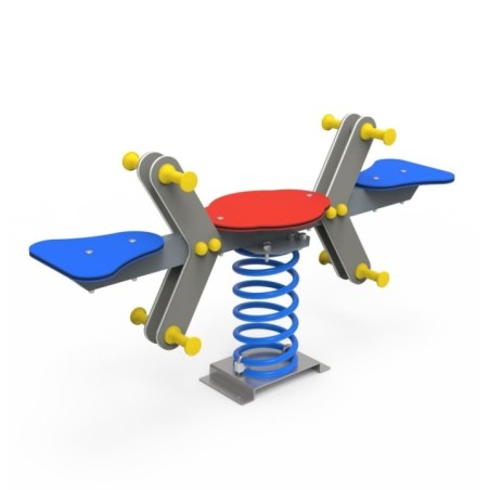 Balancín muelle doble METÁLICO