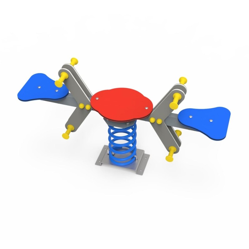 Balancín muelle doble METÁLICO