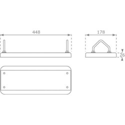 Asiento de caucho con cuerdas MASGAMES
