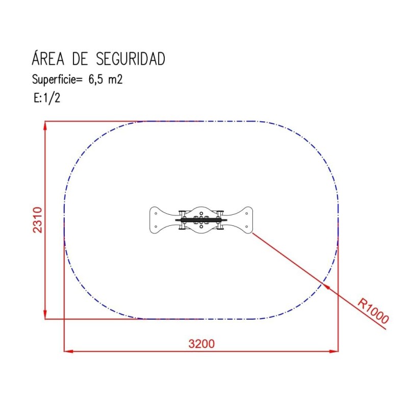 Balancín muelle doble DON CUCO