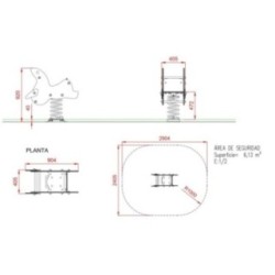 Balanci molla doble panell FOQUES ADAPTAT