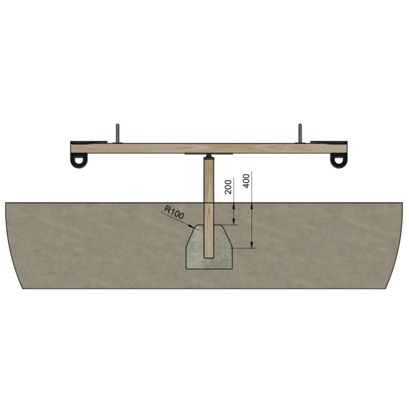 Balancín sube y baja MASGAMES KAMBA