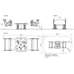 Balancín muelle doble panel FOCAS ADAPTADO