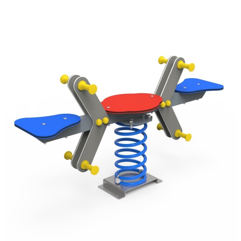 Balancín muelle doble METÁLICO