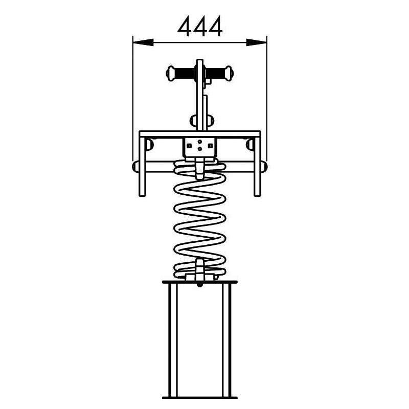 Balancí molla EXCAVADORA