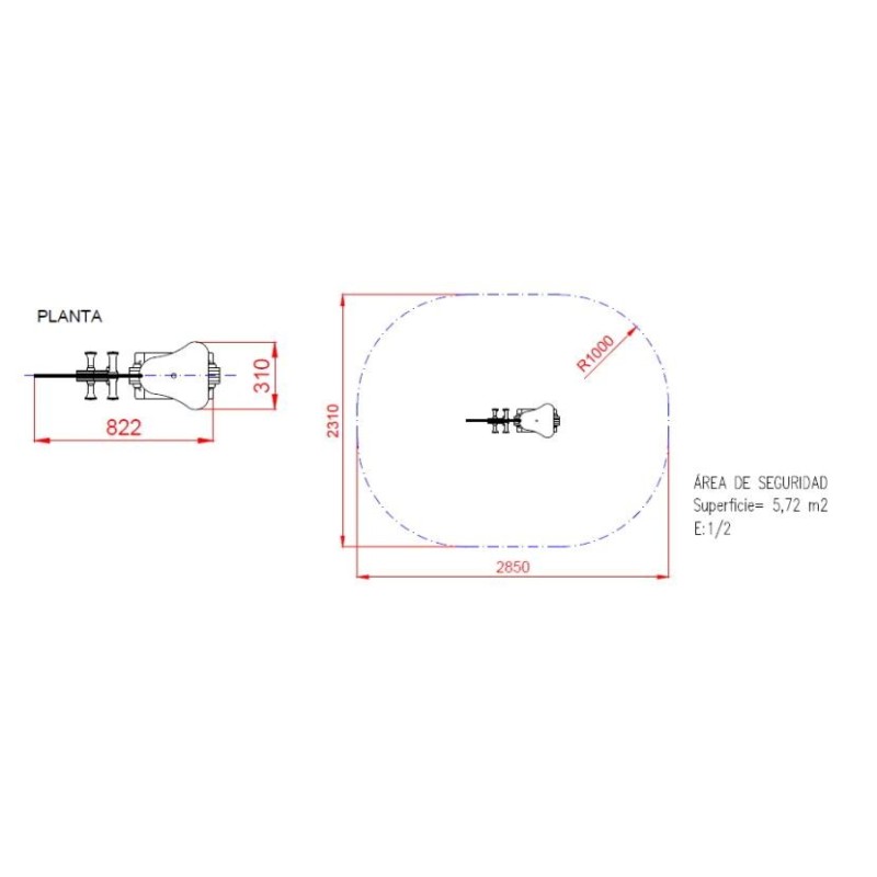 Balancín muelle ESTRELLA DE MAR