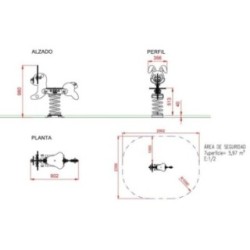 Balancin muelle CONEJO
