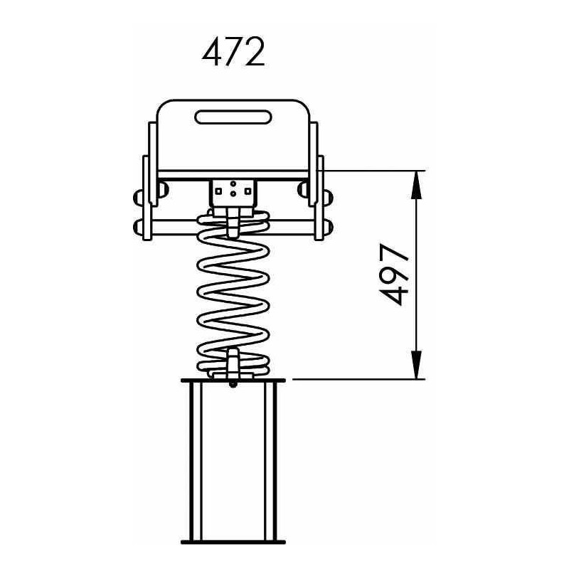 Balancín muelle REMOLQUE