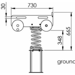 Balancín muelle REMOLQUE