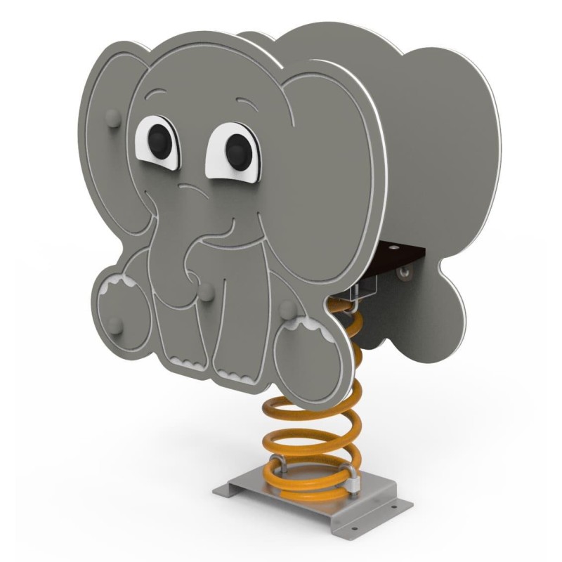 Balancín muelle doble panel ELEFANTE