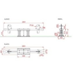 Balanço sobe e desce CAVALOS-MARINHOS