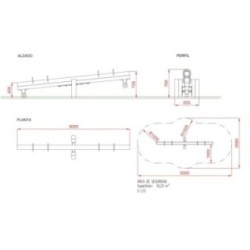 Balancín sube y baja ORDINO de madera