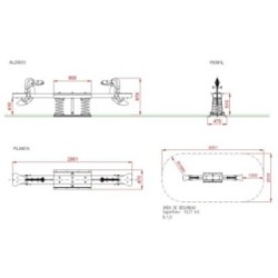 Balancín sube y baja TUCÁN