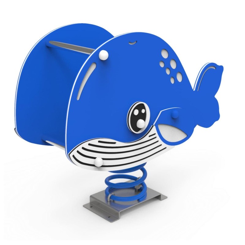 Balanço mola painel duplo BALEIA