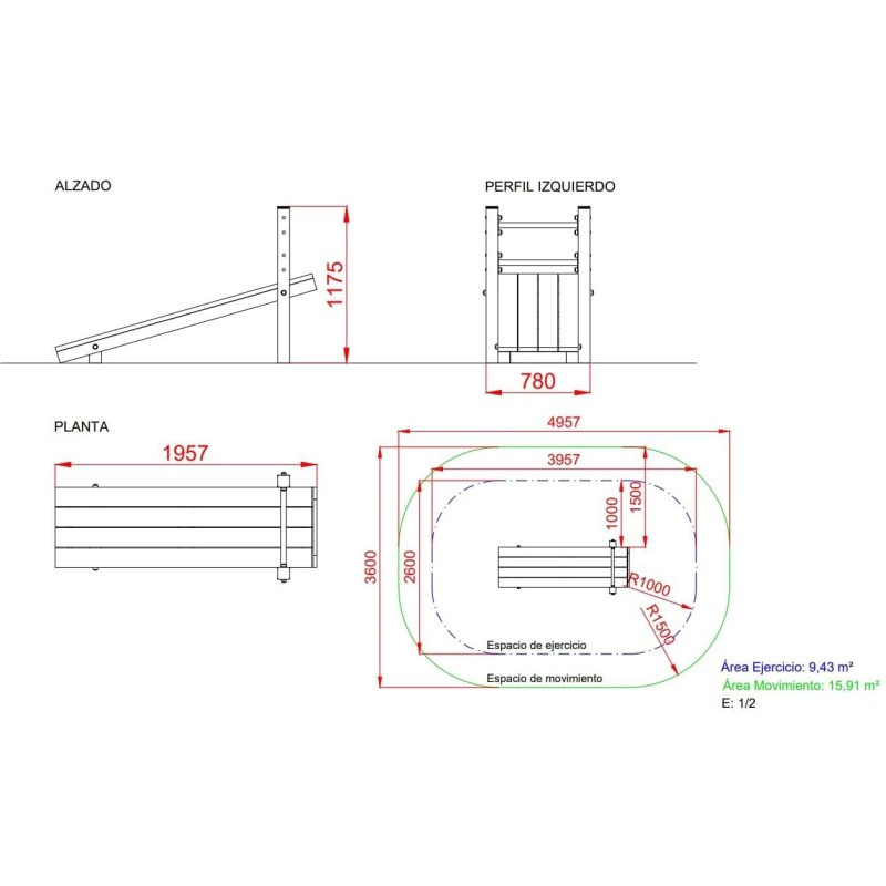 Banco de abdominales