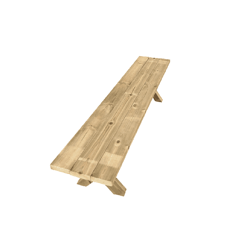 Banco de madeira para exterior MASGAMES XERTA 180