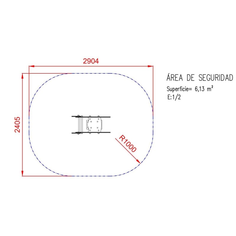 Balancín muelle doble panel FOCAS