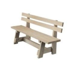 Banco con respaldo MASGAMES VIC