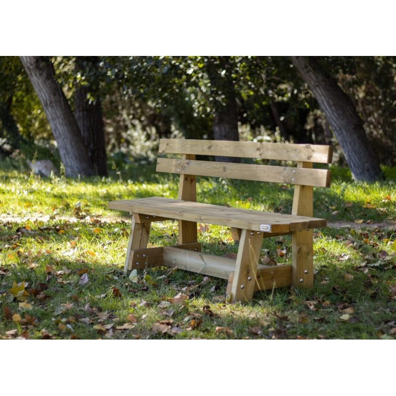 Banco con respaldo MASGAMES VIC