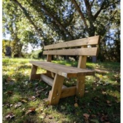 Banco con respaldo MASGAMES VIC