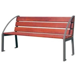 Banco de madera de roble SILAOS