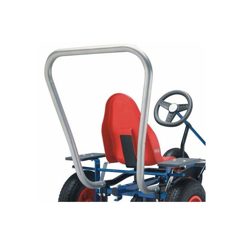 Barra de seguridad plateada