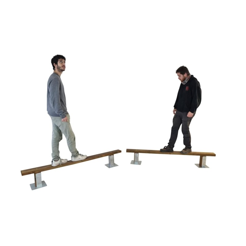 Barras de equilibrio de madera MASGAMES INDIANA