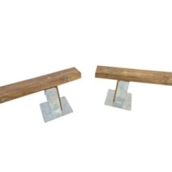 Barras de equilibrio de madera MASGAMES INDIANA