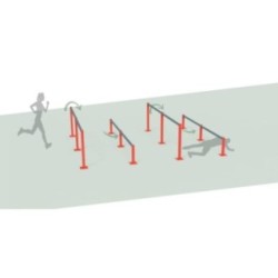 Barras horizontales (sube-baja)