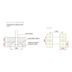 Barras Paralelas de madera
