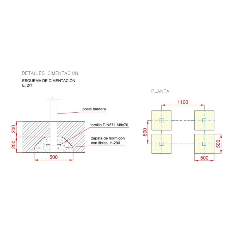Barras Paralelas de madera