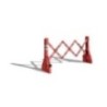 Barrera extensible portátiles