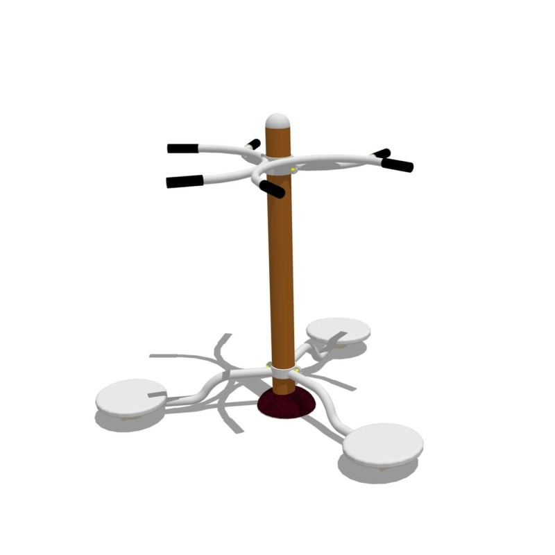 Aparell de Fitness Biosaludable Alisi Triple (Cintura)