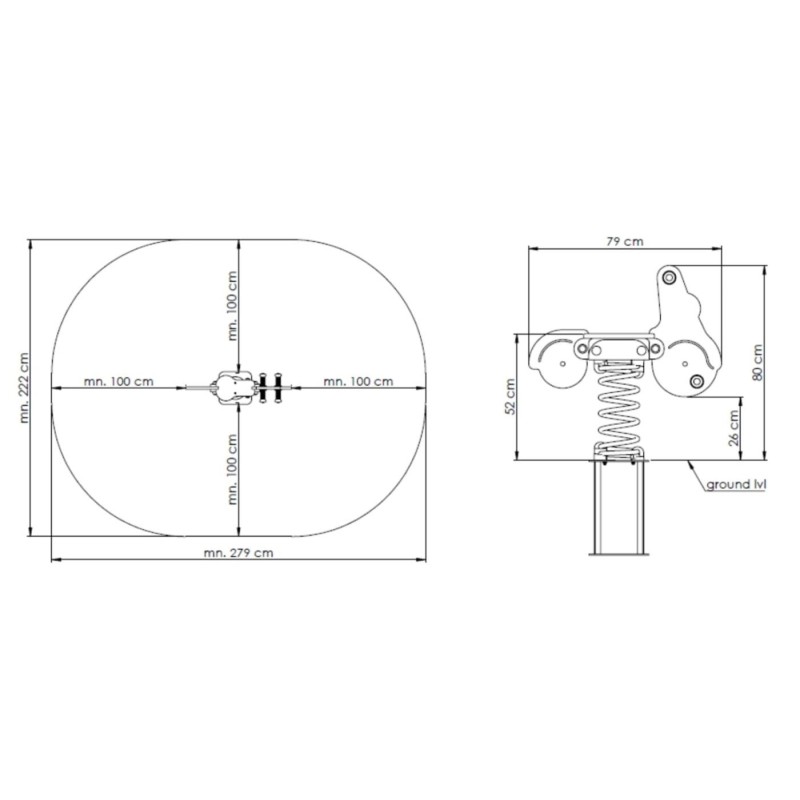 Balancí molla CURSA