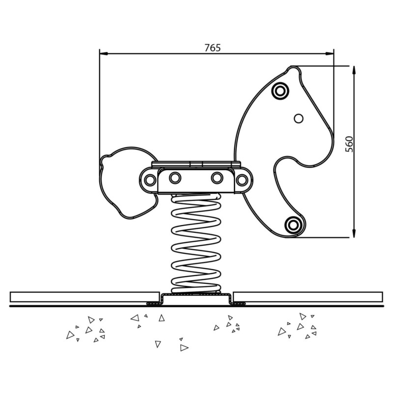 Balancín muelle EQUUS