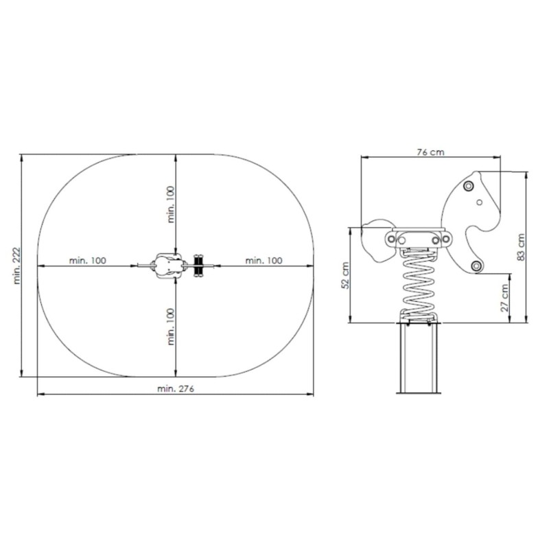 Balancín muelle EQUUS