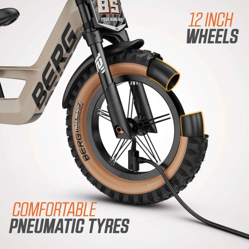 Bici sense pedals BERG BIKY Trail Sand amb fre de mà