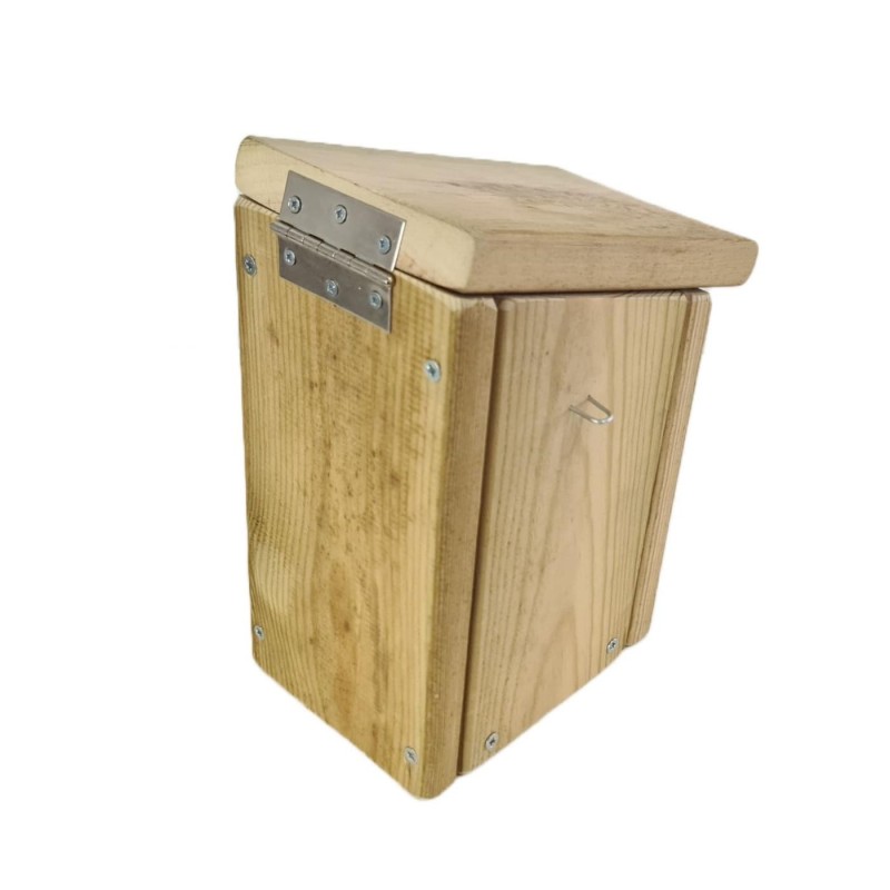 Caja nido para pájaros de madera tratada MASGAMES SPARROW