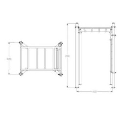 Espaldera / Escalera (Fuerza / Rapidez)