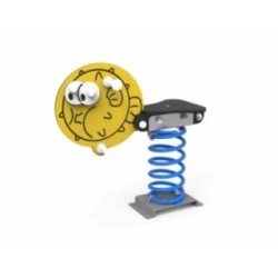 Balancín muelle PEZ GLOBO