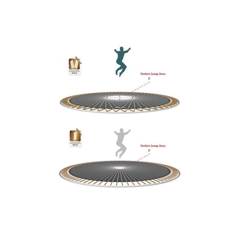 Cama elástica BERG Champion 330 + Red Deluxe