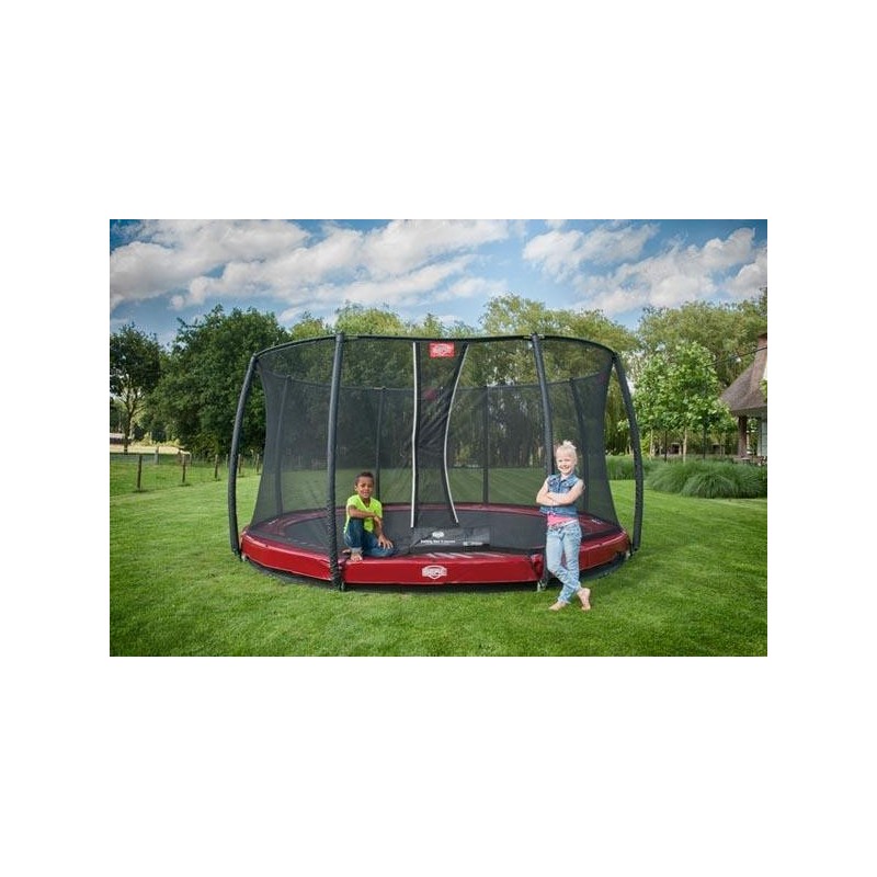 Cama elástica BERG InGround Elite 330 + Red Deluxe