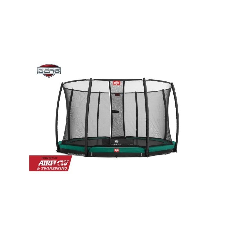 Cama elástica BERG InGround Elite 330 + Red Deluxe