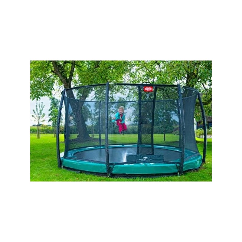 Trampolim BERG InGround Elite 380 + Rede Deluxe