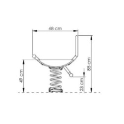 Balancín muelle RODEO