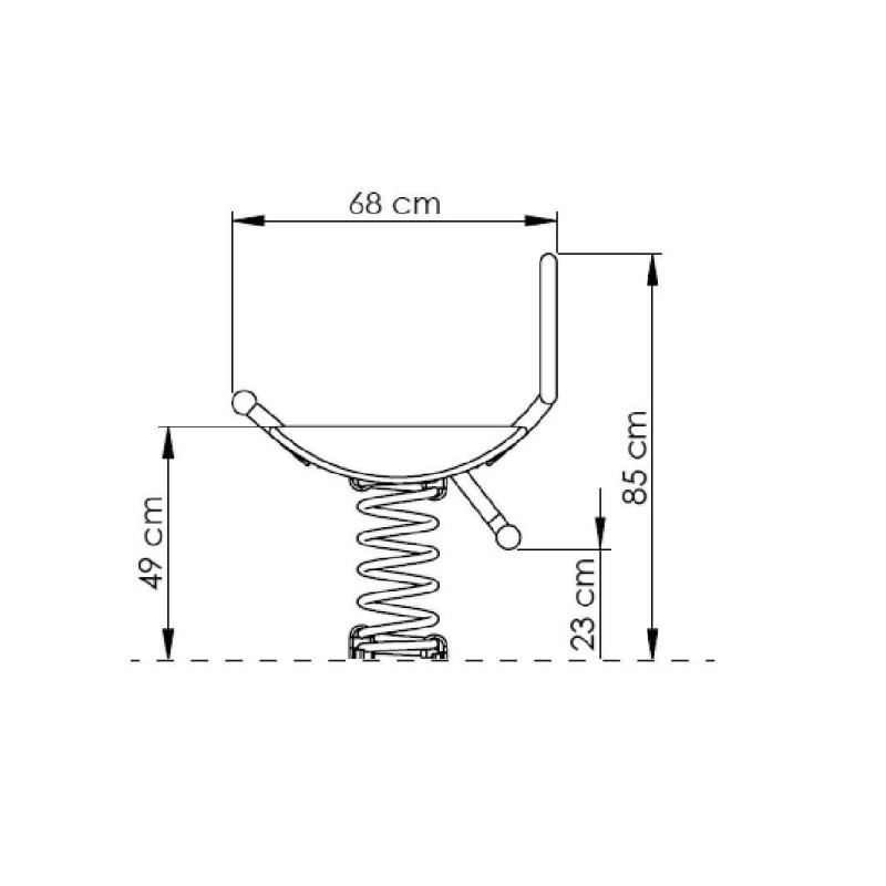 Balancín muelle RODEO