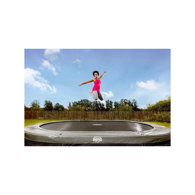Trampolim BERG InGround Grand Elite 520 Grey