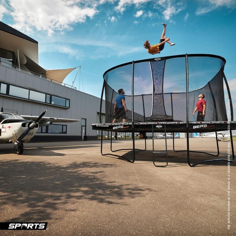 Cama elástica BERG Ultim Pro Bounce 5x5 + Red Deluxe XL